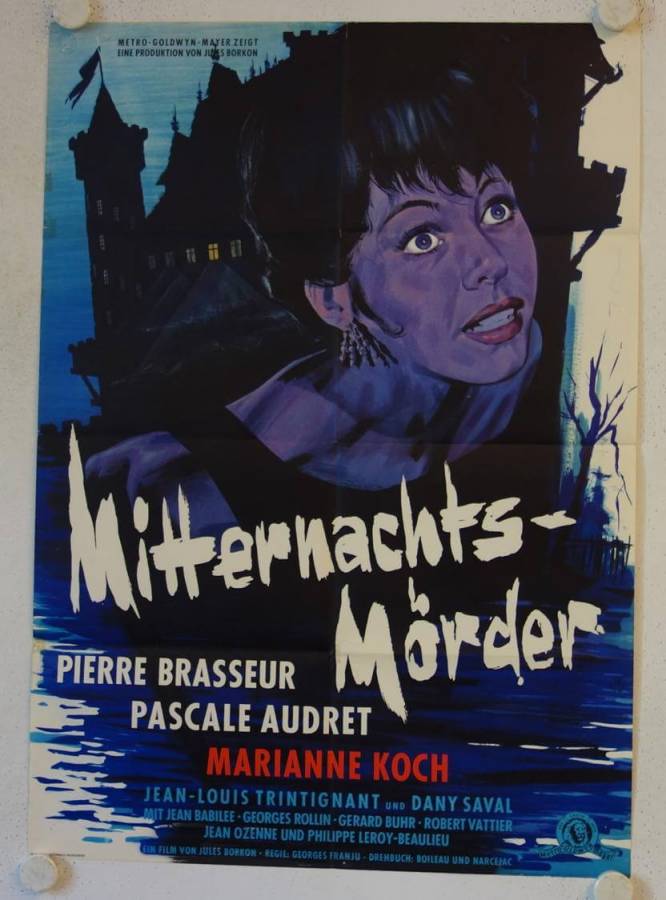 Spotlight on a Murderer original release german movie poster